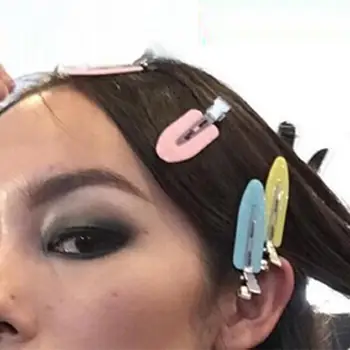 

BellyLady 4 Pcs Fashion No Trace Leaf Shape Hairpins Women Girls Hair Clip Pins