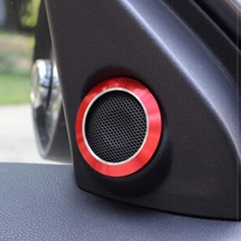 

Car Styling Fit For MITSUBISHI ASX Interior Audio Speaker Decoration Trim Cover Ring 5 Color Aluminum Alloy 2pcs Per Set