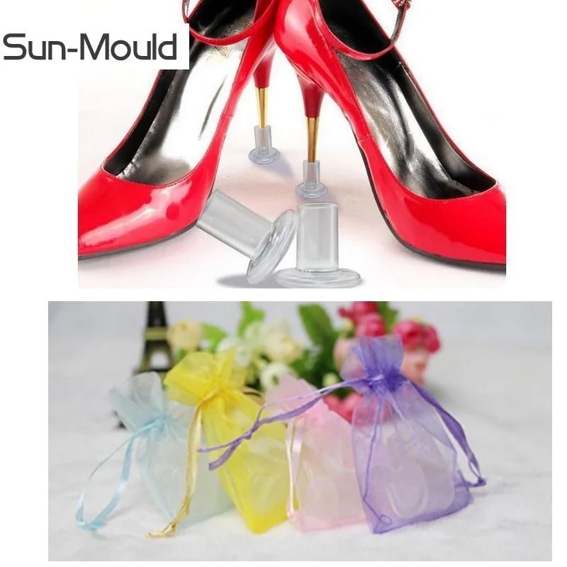 10pairs Heel Protectors High Heeler Antislip Latin Stiletto Dancing
