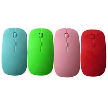 Новинка 2,4 GHz ультратонкая Беспроводная оптическая мышь 1200 dpi USB PC ноутбук компьютерные игровые мыши подарок