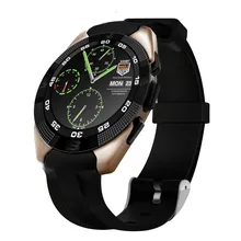 New smartwatch no. 1 g5 smart watch pulsmesser fitness Tracker Rufen SMS Erinnerung Remote-kamera für Android 4.3 iOS 7,0