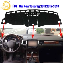 Easysee крышка приборной панели Pad Dashmat коврик с рельефом Защита от солнца тенты шахматная доска крышка ковры для Volkswagen Touareg 2011 2012 2013