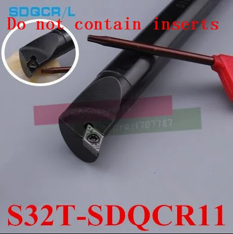 S32T-SDQCR11 107.5 градусов внутреннего точения инструмент токарный сверлильный