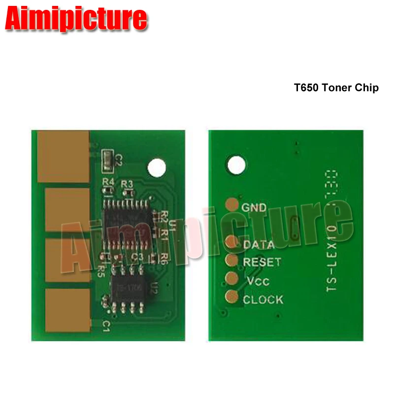 Для Lexmark T654 T656 X651 X652 X654 T650 T652 совместимый чип картриджа с тонером 36K 1 шт./лот |