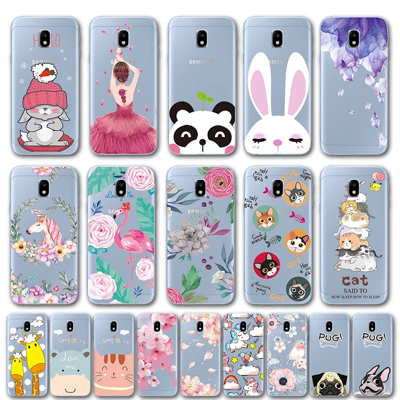 

Cover Case For Samsung Galaxy J3 J330 2017 5.0" 3D Relief Flower Bird Lace Phone Cases Coque For Samsung J3 2017 EU Version Capa