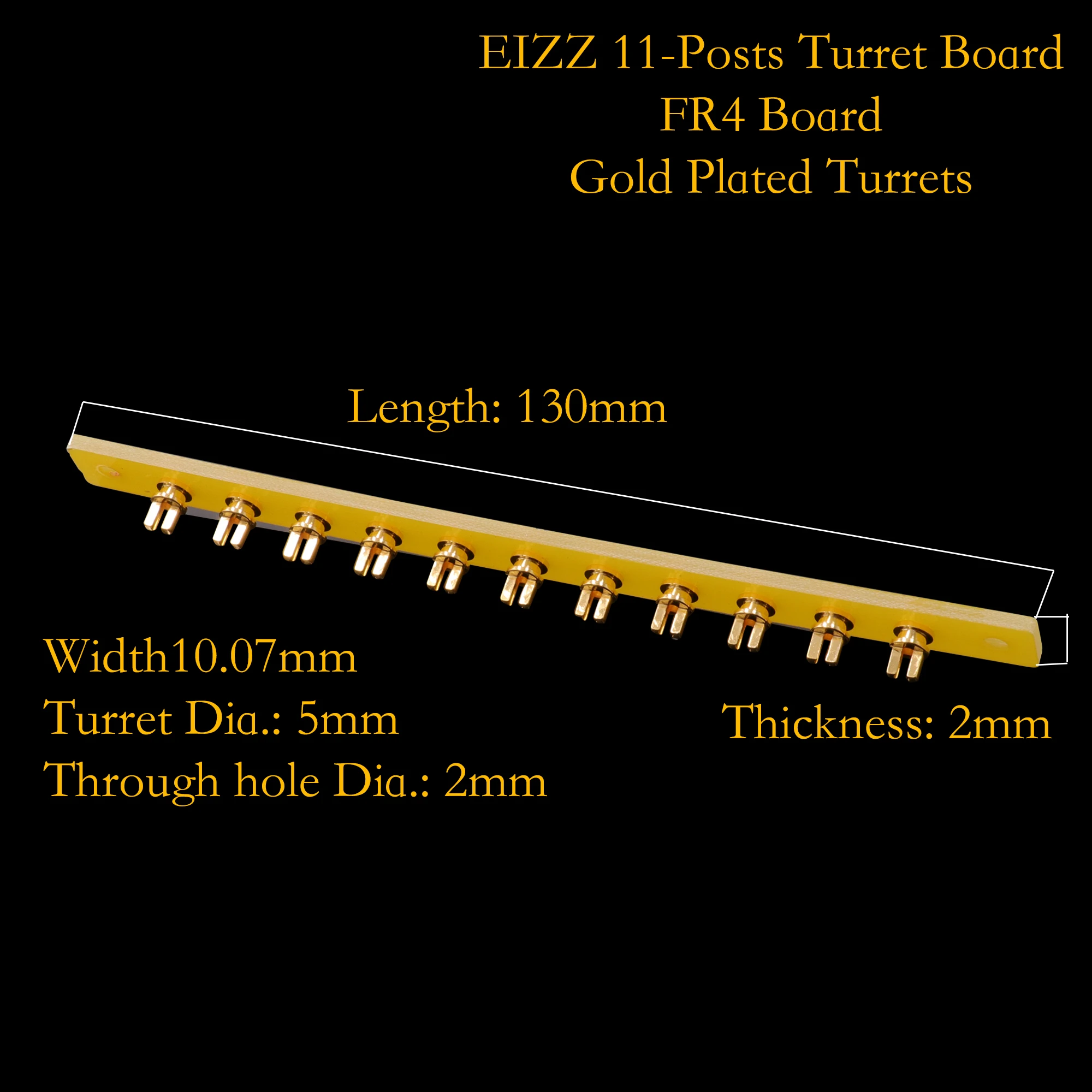 EIZZ High End FR4 башня плата тег полоса терминал наконечник доска для винтажного Hifi