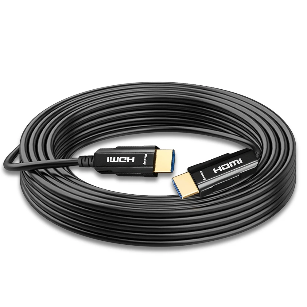 Skup Kabel HDMI 4k 60HZ 2.0 światłowód HDMI 15M 30M 50M 100M kabel HDMI wsparcie 4K 3D dla HDR TV laptop lcd PS3 projektor Compute