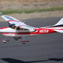 FMS 1400 мм Воздушный тренировочный 182 Cessna 182(6CH с клапаном) на красном PNP