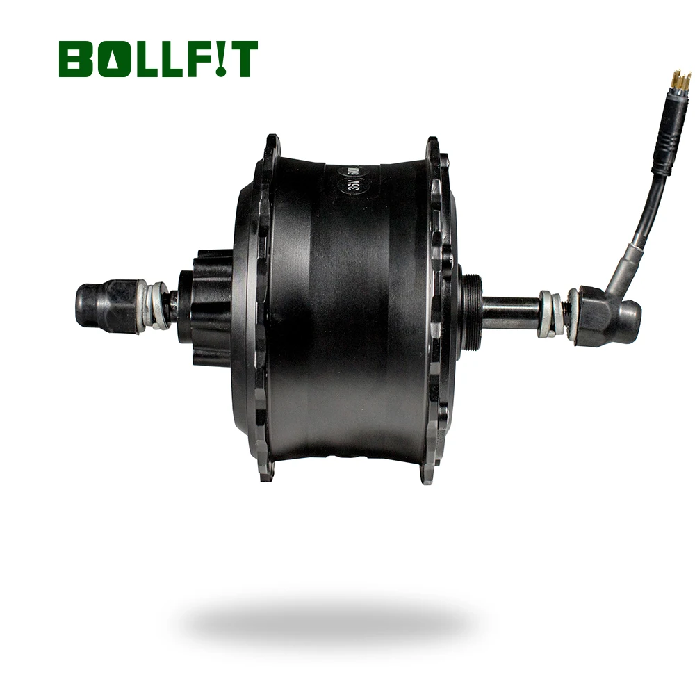 Top BOLLFIT 48V500W Rear Rotate Snowbike Motor 35km/h Green Pedel MXUS Bafang High Speed Brushless Gear Hub Motor Fatbike E-bike 1