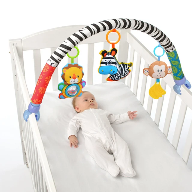 Carton Animaux Bébé Lit Pare Chocs Dans La Crèche Lit Poussette