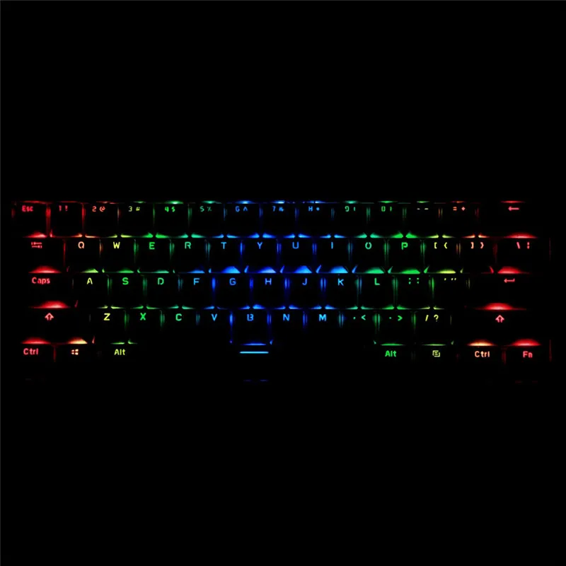 Королевский Kludge RK61 эргономичный bluetooth Проводной Двойной режим 60% RGB светильник