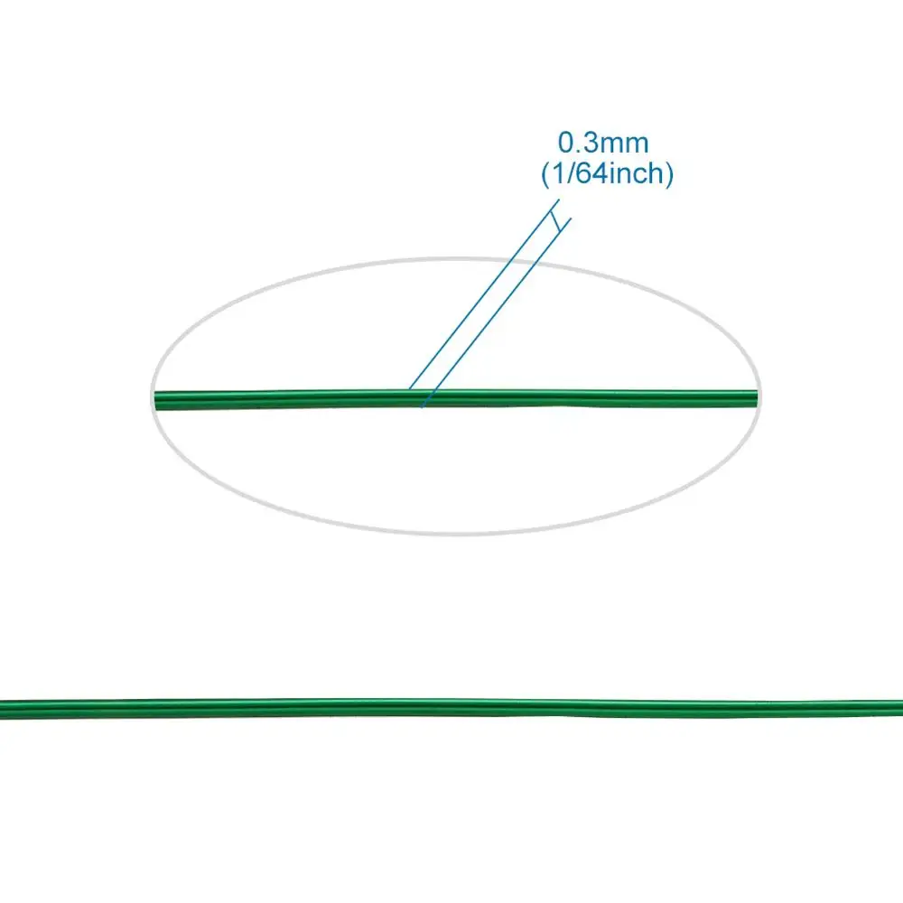 10 рулонов 0,3 мм 0,4 мм 0,5 мм 0,6 мм 0,8 мм 1 мм медная Ювелирная проволока Бисероплетение проволока для браслета ожерелье ювелирные изделия DIY смешанные цвета - Цвет: 0.3mm
