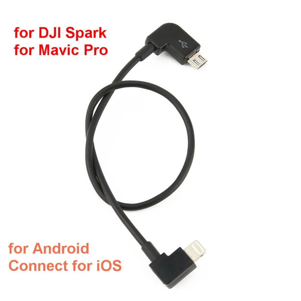 

Portable Compact Micro USB OTG Data Cable for Android Connect for iOS Data Transmission for DJI Spark and for Mavic Pro