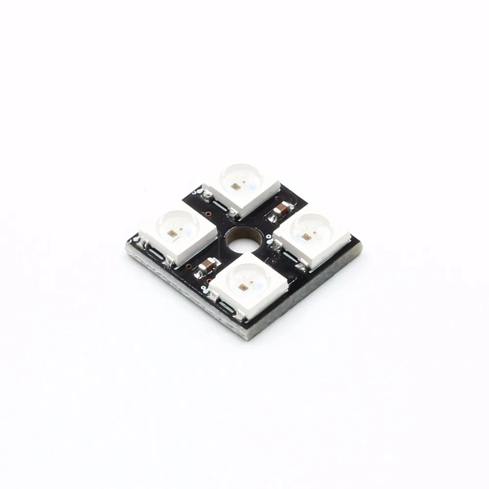 Новый электрический блок 1 шт. 4 бит WS2812 5050 RGB светодиодный драйвер макетная плата