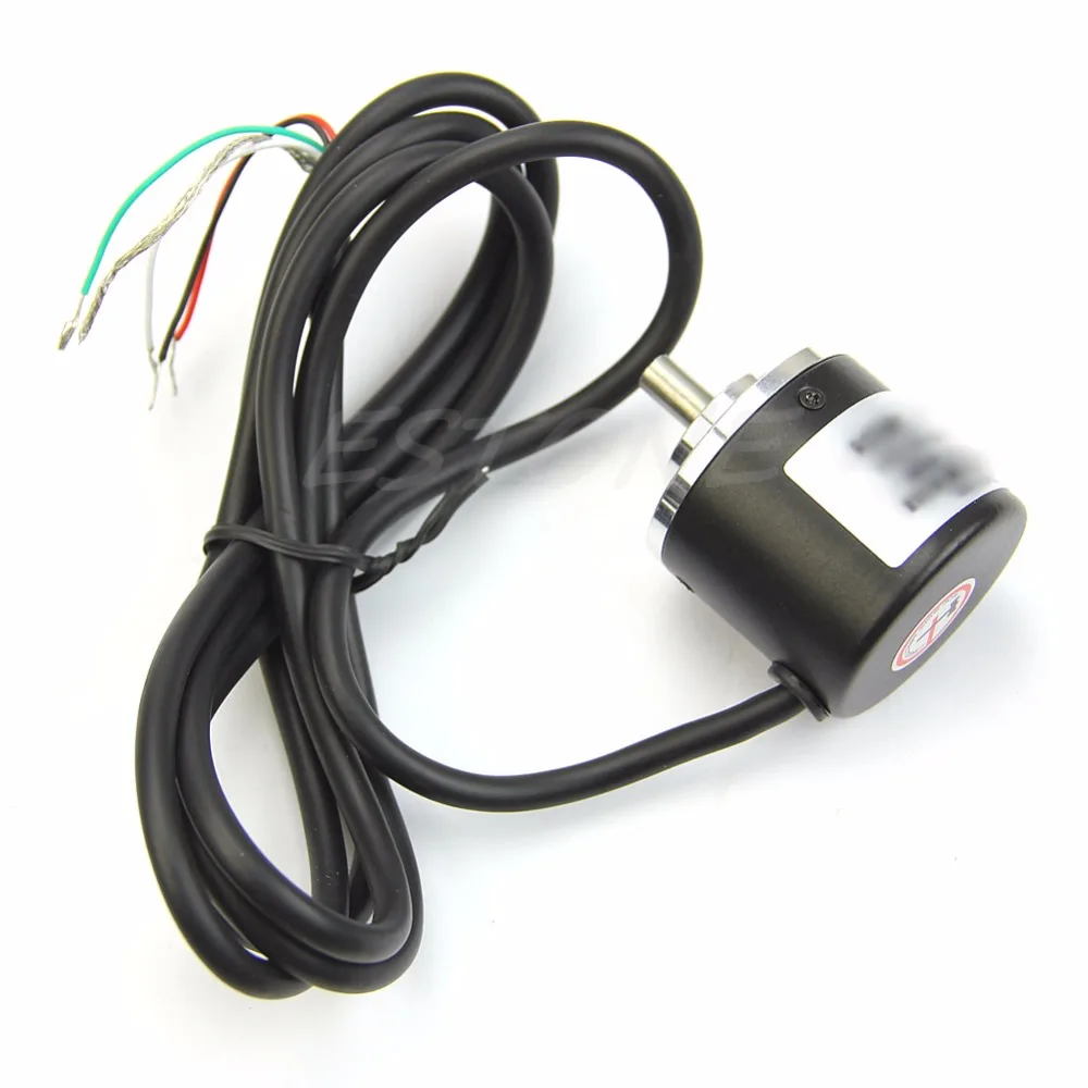 

New Encoder 600 P / R 5V-24V Incremental Rotary AB 2 Phase 6mm Shaft + Coupling