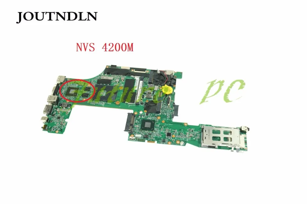 JOUTNDLN для ноутбука Lenovo Thinkpad T520 T520i материнская плата FRU 04W2021 QM67 DDR3 W/ NVS 4200M графика