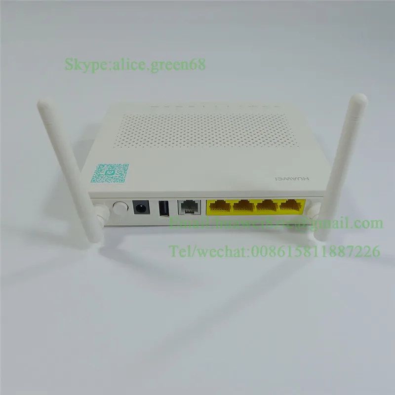 Hua wei 2 антенны беспроводной 1GE+ 3FE порты HS8545M GPON ONU с 1 функцией порта телефона 802.11BGN