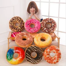 Chocolates Donut font b Pillow b font Cushion Christmas Presents Donuts font b Pillows b font