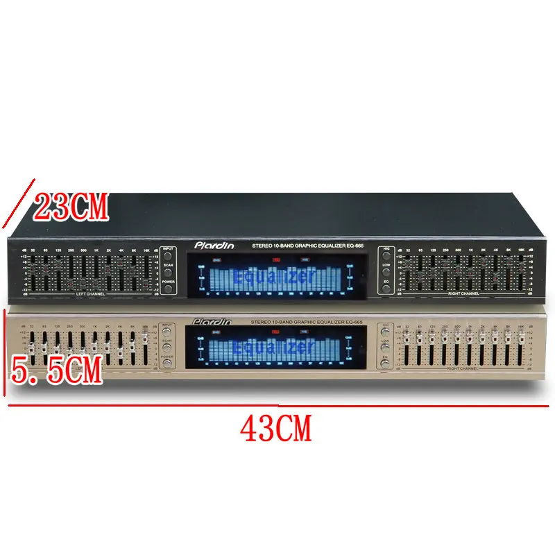 TL EQ665 эквалайзер hifi Home EQ двойной 10 полосный стерео высокий бас