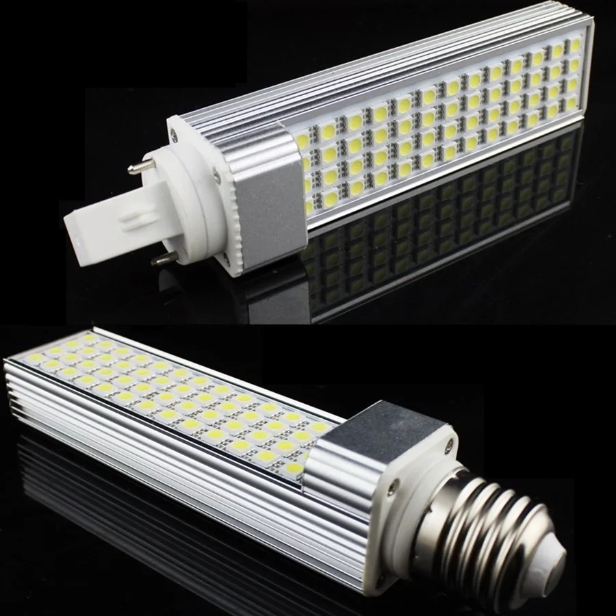 

E27/G24 LED Light 9W 12W 13W 15W 16W Horizontal Plug LED Lamp SMD5050 Bombillas Corn Bulb Lampada Indoor Lighting AC85-265V