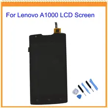 100% Guarantee Tested New lcd for Lenovo A1000 lcd Display with Touch Screen Digitizer Assembly + Tools Free Shipping
