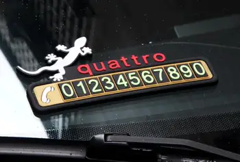 

Car Parking Card Sticker Luminous Phone Number Plate For Honda Civic Pilot CRV Accord Fit Jade Jazz Odessey HRV Accessories