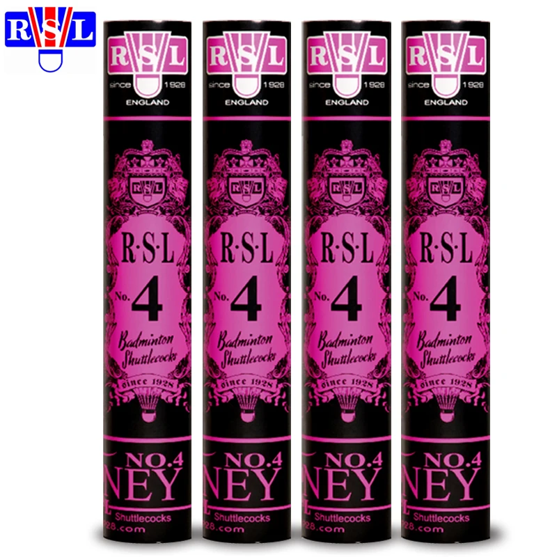 Original RSL shuttlecock RSL NO.4 badminton Shuttlecock top grade duck