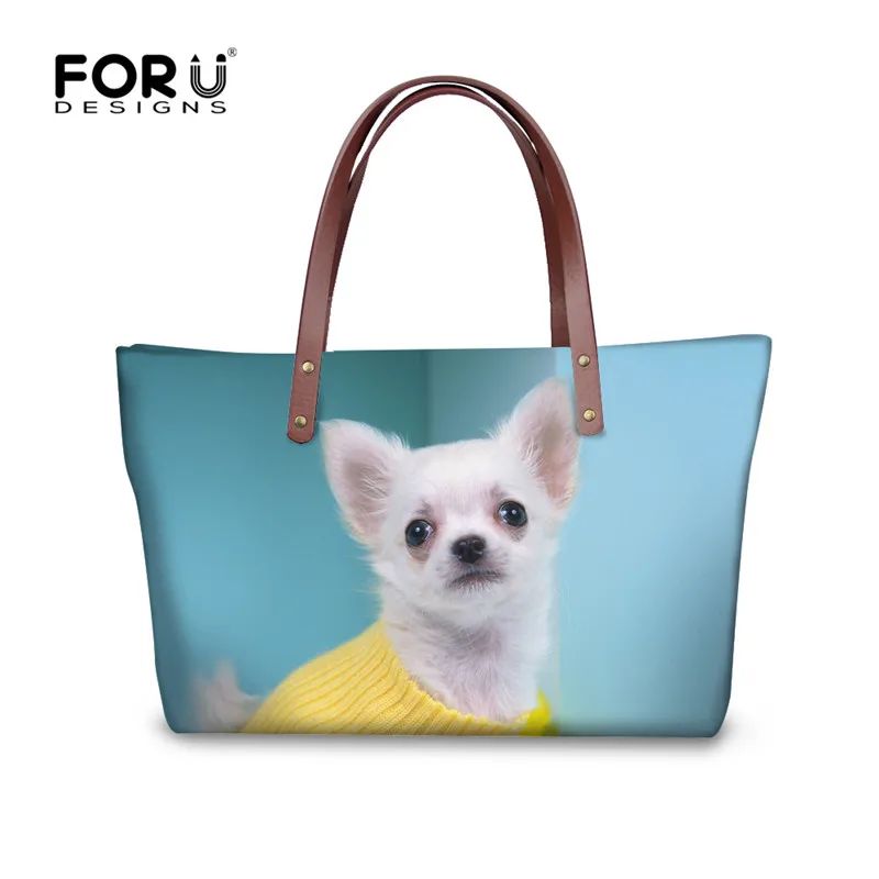 Forudesigns/померанский шпиц сумки Для женщин Сумки собака Леди Сумки Tote Сумки путешествия Креста тела сумка для женщины Bolsas feminina - Цвет: H2835AL