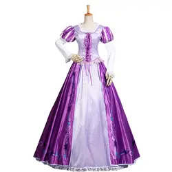 2018The Принцесса платья детей для cosplay взрослые костюмы для halloweencarвечерние Nival Вечеринка запутанная косплей костюмы для женщин