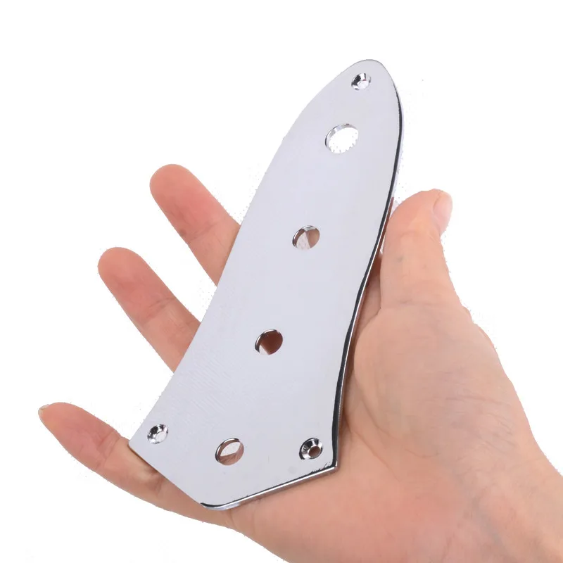Проводная панель управления для джазовых басов электрогитары Chrome|control plate|jazz bass