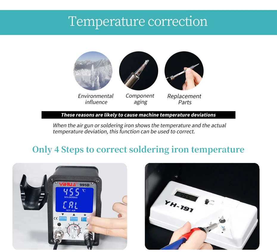 YIHUA 995D Soldering Station 12