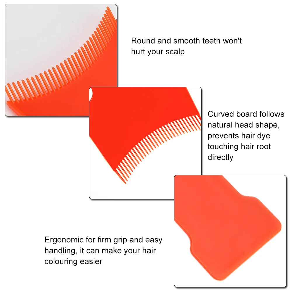 Парикмахерские Профессиональные парикмахерские гребни для волос цветная доска салонное окрашивание волос доска краска для волос цветная щетка инструмент для укладки волос