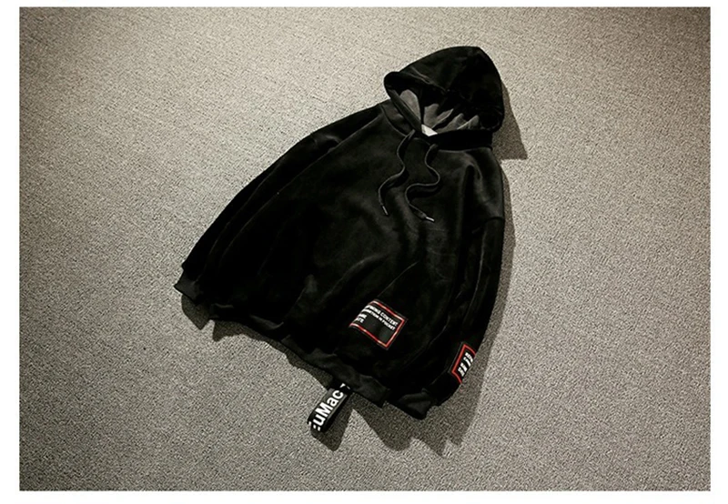 Harajuku Hoodie Street Hip Hop High Fashion Rock   (9)