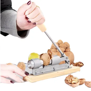 

macadamia nut cracker nut driver bit bolt mechanical sheller walnut pecan break nutcracker nut cracker fast Opener Kitchen Tools