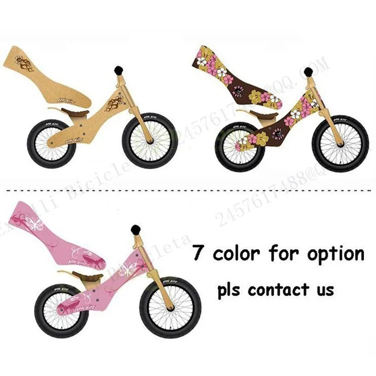 b04-Baby two wheels Wood Balance Bike for 2-6 Years age Bicicleta Infantil Balance Bike Kid's bicycle Common Childen's Cycling
