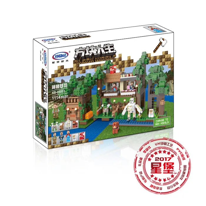 

Xingbao 09003 1114Pcs Creative MOC Series The Mysteries of Base Set Building Blocks Bricks Child Educational Toys Model Gifts