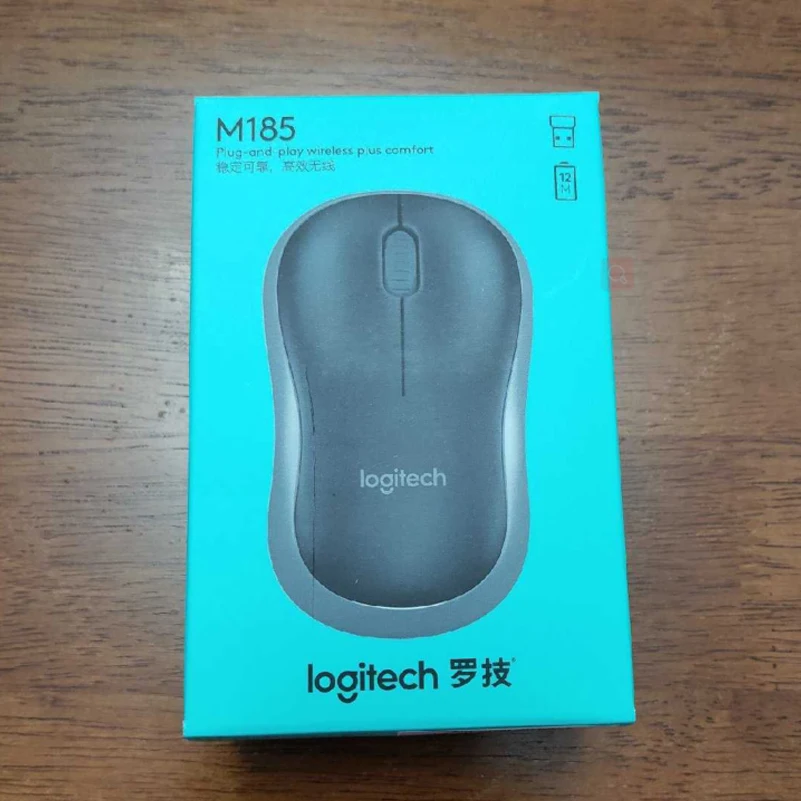 Мышь Logitech M185 Беспроводная 1000 точек/дюйм Usb | Компьютеры и офис