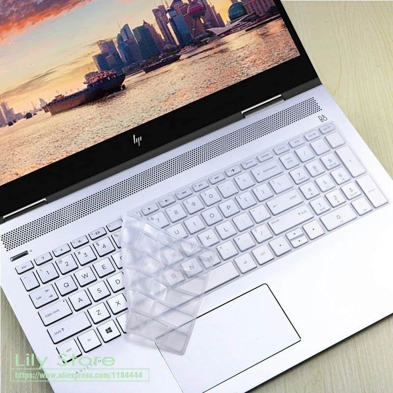 15 15,6 дюймов Клавиатура для ноутбука Защитная крышка для hp Spectre x360 15,6 15-ch011nr 15-ch004na(с номером зоны