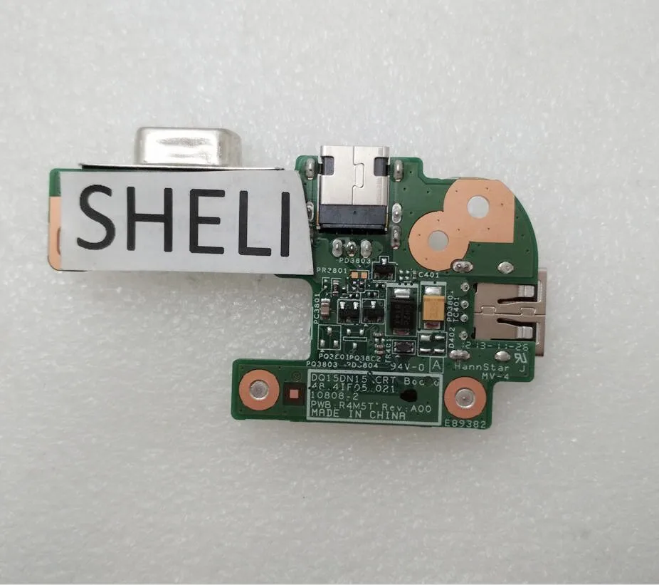 

SHELI PFYC8 0PFYC8 CN-0PFYC8 For Dell 15R N5110 Dc Jack Power Usb VGA Board 48.4IF05.011