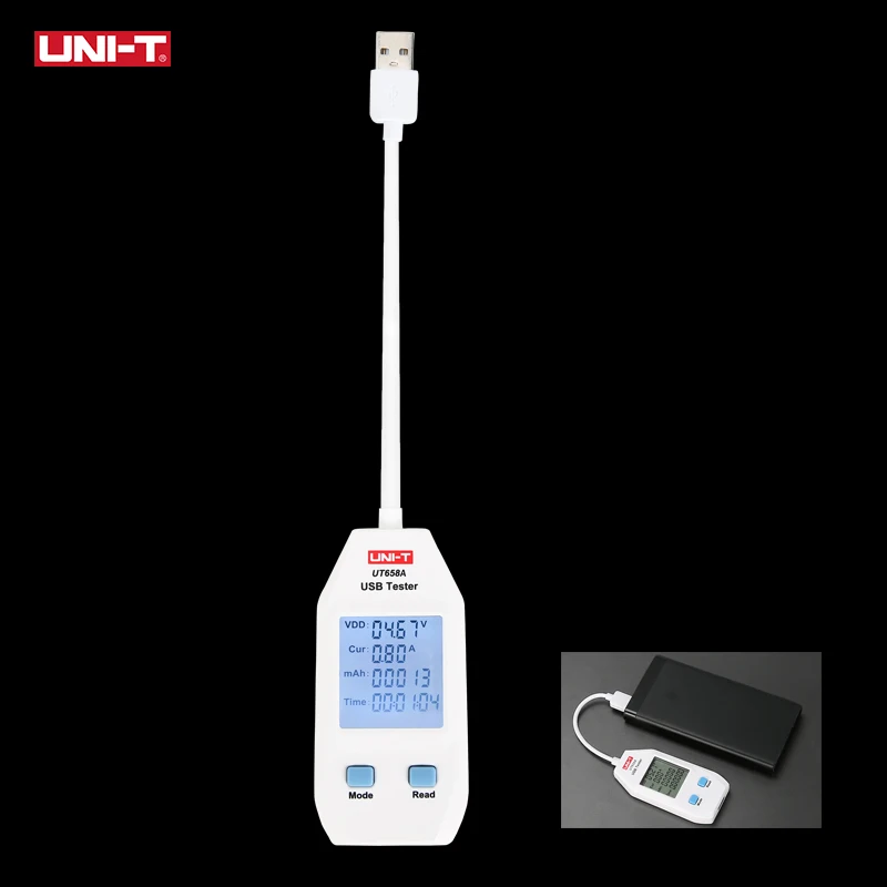 UNI T электрический USB тестер безопасности напряжения Вольтметр Амперметр