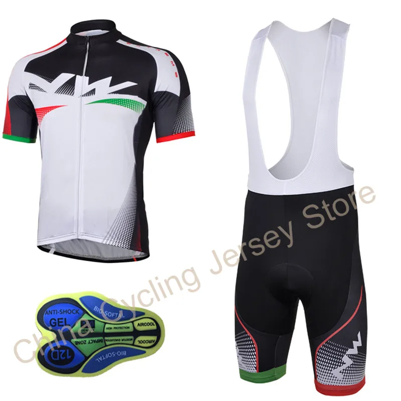 

2019 NW Cycling Jersey Suit Short Sleeve Set Breathable Bike Clothes Bib Shorts Men's Quick Dry MTB Ropa Maillot Ciclismo D19