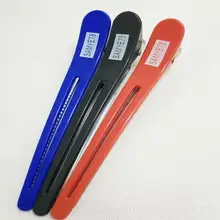 Зажим для волос алюминиевый пластик Профессиональные парикмахерские режущие салонные Инструменты для укладки сечение заколки для волос