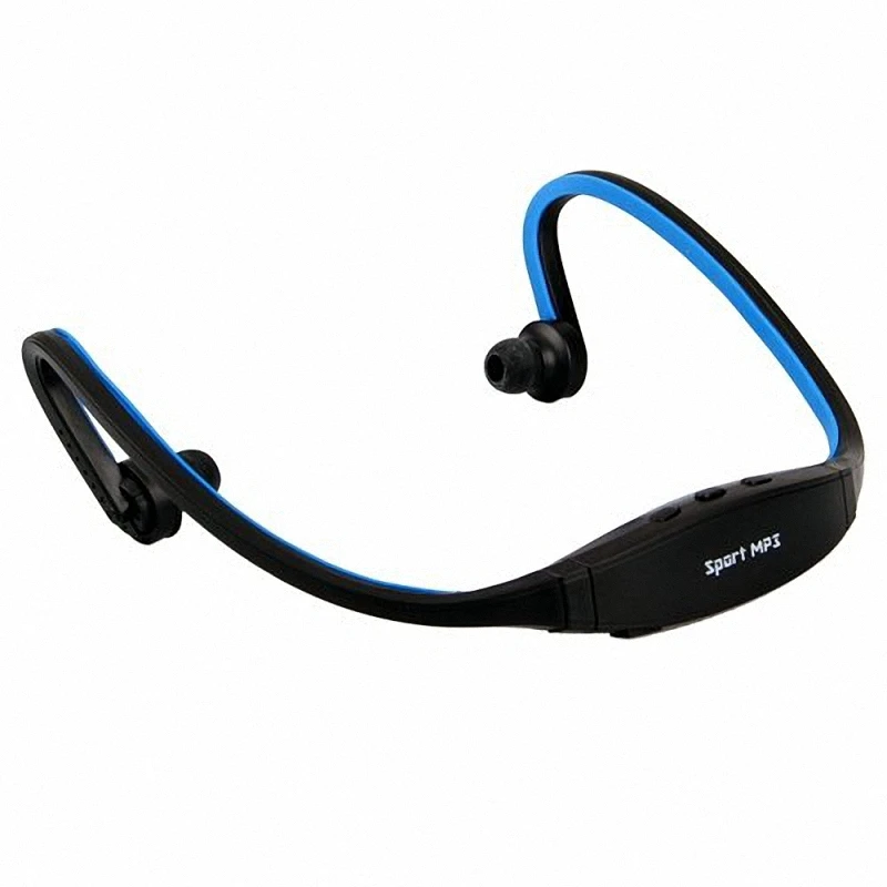 Sports MP3 Player Headset with FM Radio and Card Slot Wireless
