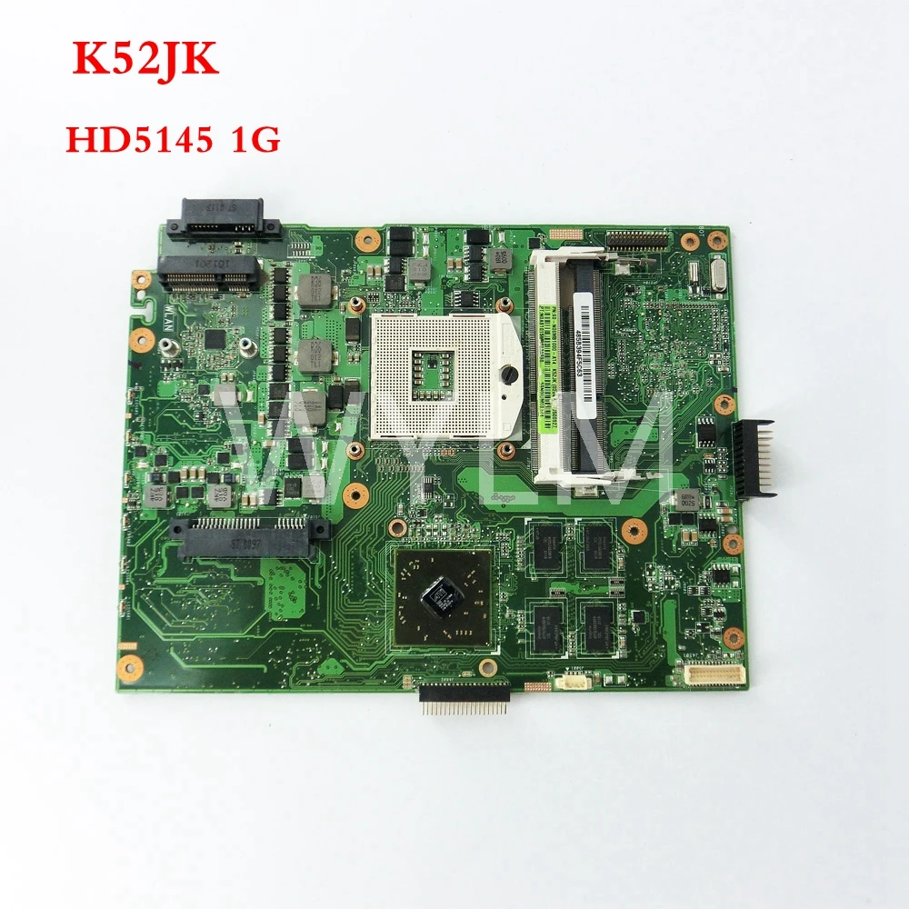 Бесплатная доставка K52JK HD5145 1G материнская плата REV2.0 для ASUS A52J K52J X52J K52JR ноутбука