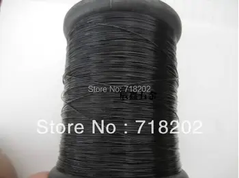 

200m per lot Stainless steel 304 wire rope 1*7 0.45 mm diameter(black nylon/pvc coated)
