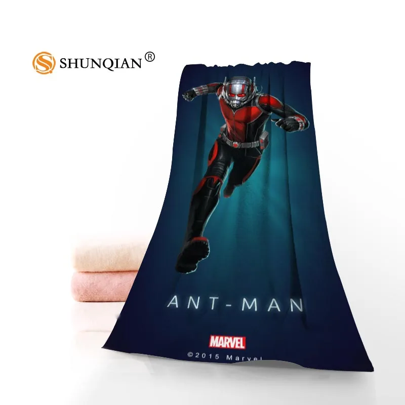 Высокое качество Ant Man Microfiber Ванная комната мочалки, Полотенца s пользовательские лицо Полотенца/ванна Полотенца Размер 35 x75cm, 70x140 см - Цвет: Towel