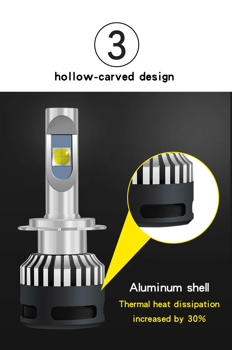 2 шт. 100 Вт 12000LM огни автомобиля XHP70 H7 светодиодный лампы H4 светодиодный Canbus Error Free 9005 HB3 лампа 9006 HB4 9012 H8 H9 H11 светодиодный фары комплект