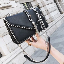 2018 Spring New Fashion Handbag Luxury Decorative Wild Trend Shoulder Messenger Bag Woman Bag Small Square Package Chain 2018 Spring New Fashion Handbag Luxury Decorative Wild Trend Shoulder Messenger Bag Woman Bag Small Square Package Chain