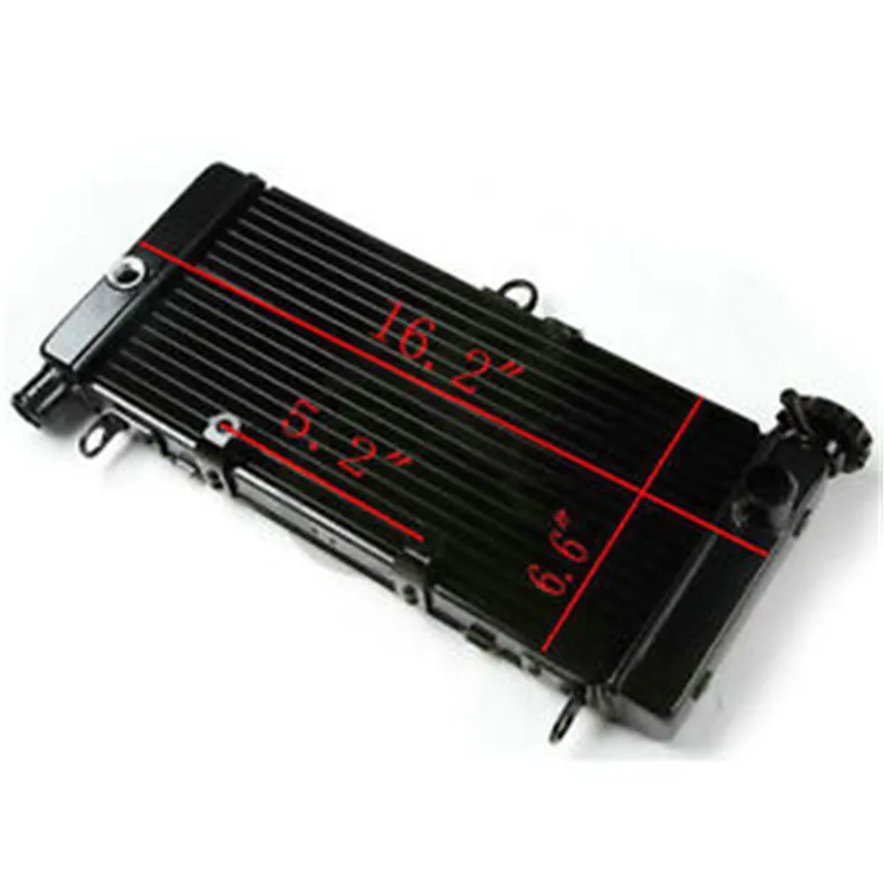 Motorcycle Aluminum Radiator Cooler System For Honda CB600F HORNET 600 1998-2006 motorcycle radiator oil cooler