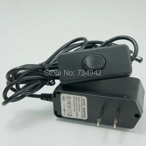 

100-240V AC to 12V DC 1Amp 12Watt Compact Switching Power Supply With American Plug